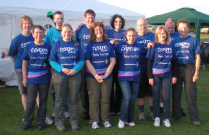 The 'CockTail Crew' team photograph.