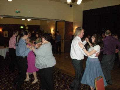 Photo of the progressive barn dance.