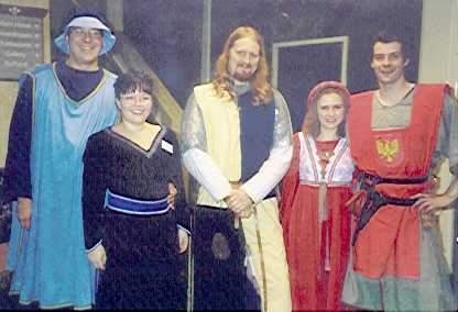 Picture of some Mensans with 'King Richard'