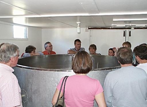 Picture of the group on a trip to the Chiltern Brewery.