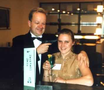 Picture of pre-dinner cocktails