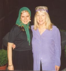 Picture of Juliette and Maxine in Turkish costume