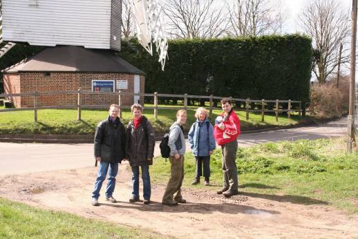 Picture of the group of walkers
