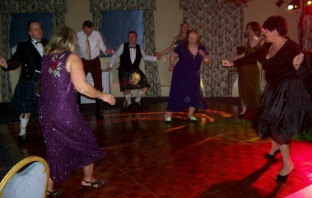 Picture of members dancing the twist.