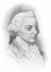 Sketch of John Hancock